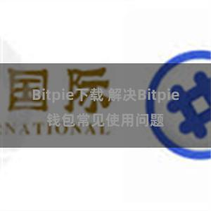 Bitpie下载 解决Bitpie钱包常见使用问题