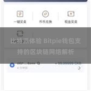 比特派体验 Bitpie钱包支持的区块链网络解析