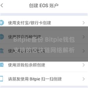 Bitpie备份 Bitpie钱包支持的区块链网络解析