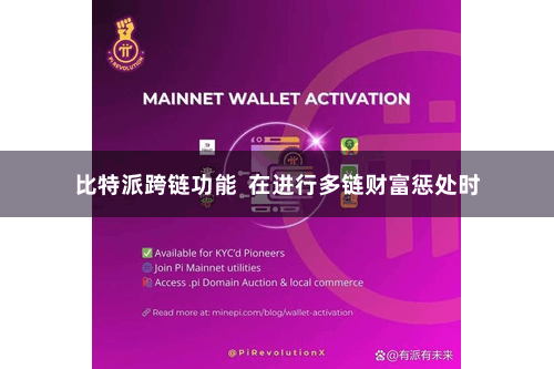 比特派跨链功能  在进行多链财富惩处时