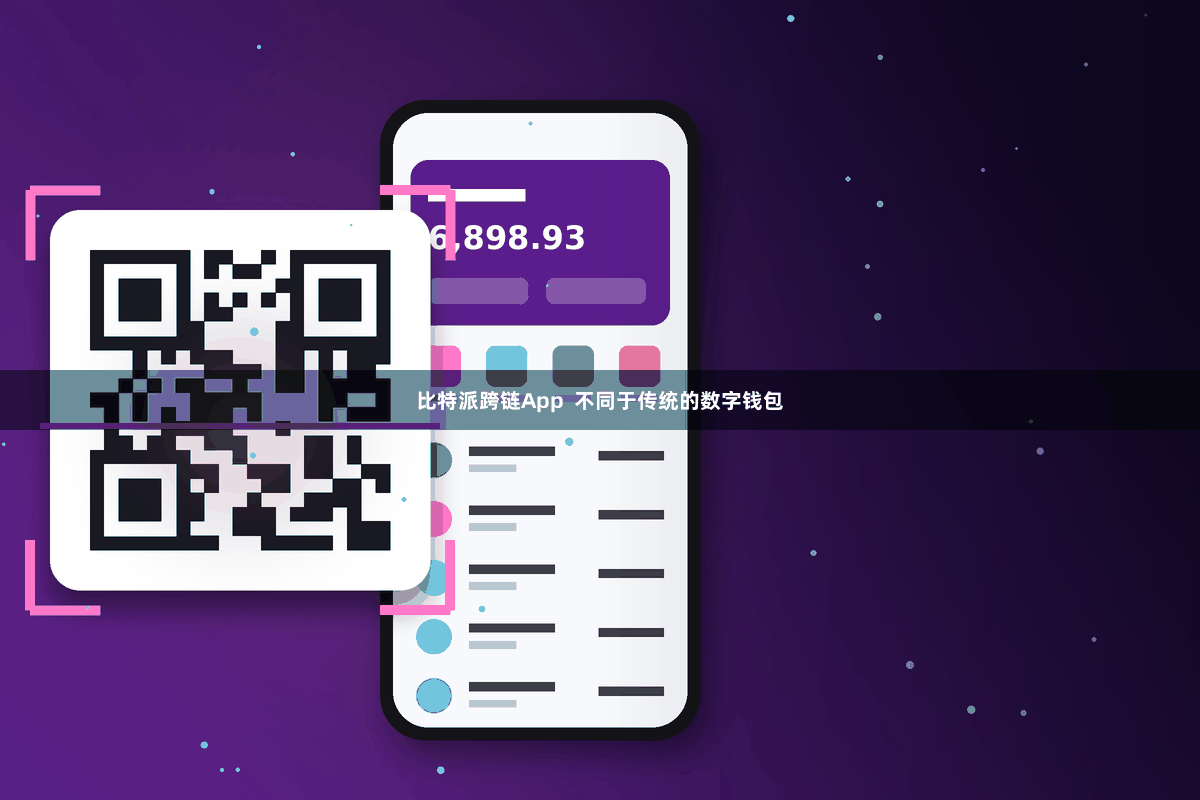 比特派跨链App  不同于传统的数字钱包
